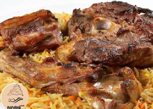طبق مدفون يمني تقليدي في مراحب